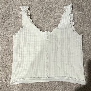 BKE White Textured Camisole